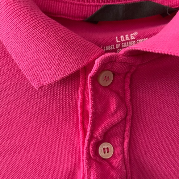 VINTAGE HOT PINK POLO - Ten years old, worn once. - Picture 2 of 5